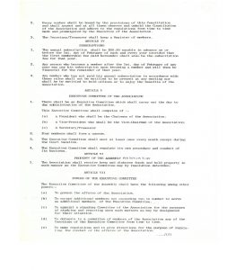 Scan of Draft Constitution of The Lawyers Association of Tobago page 2