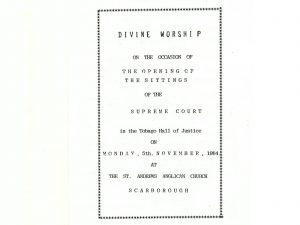 original program Opening on the Occasion of the Sittings of the Supreme Court